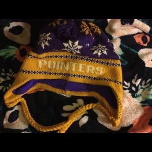 Stevens Point Pointers winter hat Wisconsin UWSP